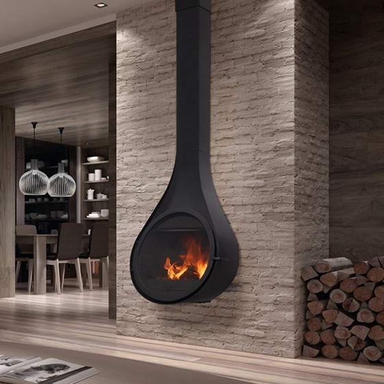 Rocal Drop wood burning stove