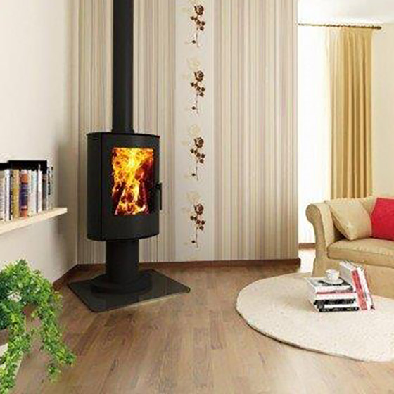 Canature Cosmo CWF3 Pedestal wood burning fireplace