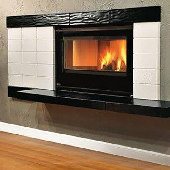 La Nordica 100 Crystal insert wood burning stove