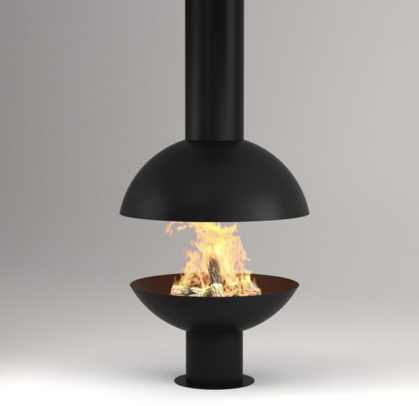 Signi - Ball Suspended Fireplace - Image 2