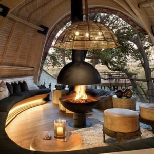 Signi - Ball Suspended Fireplace