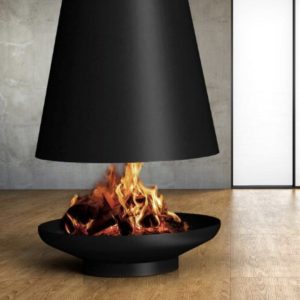 Signi - Silo Suspended Fireplace