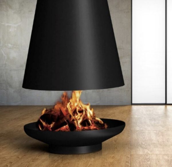 Signi - Silo Suspended Fireplace
